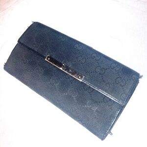 🔥🔥Gucci project black Monogram Clutch wallet .